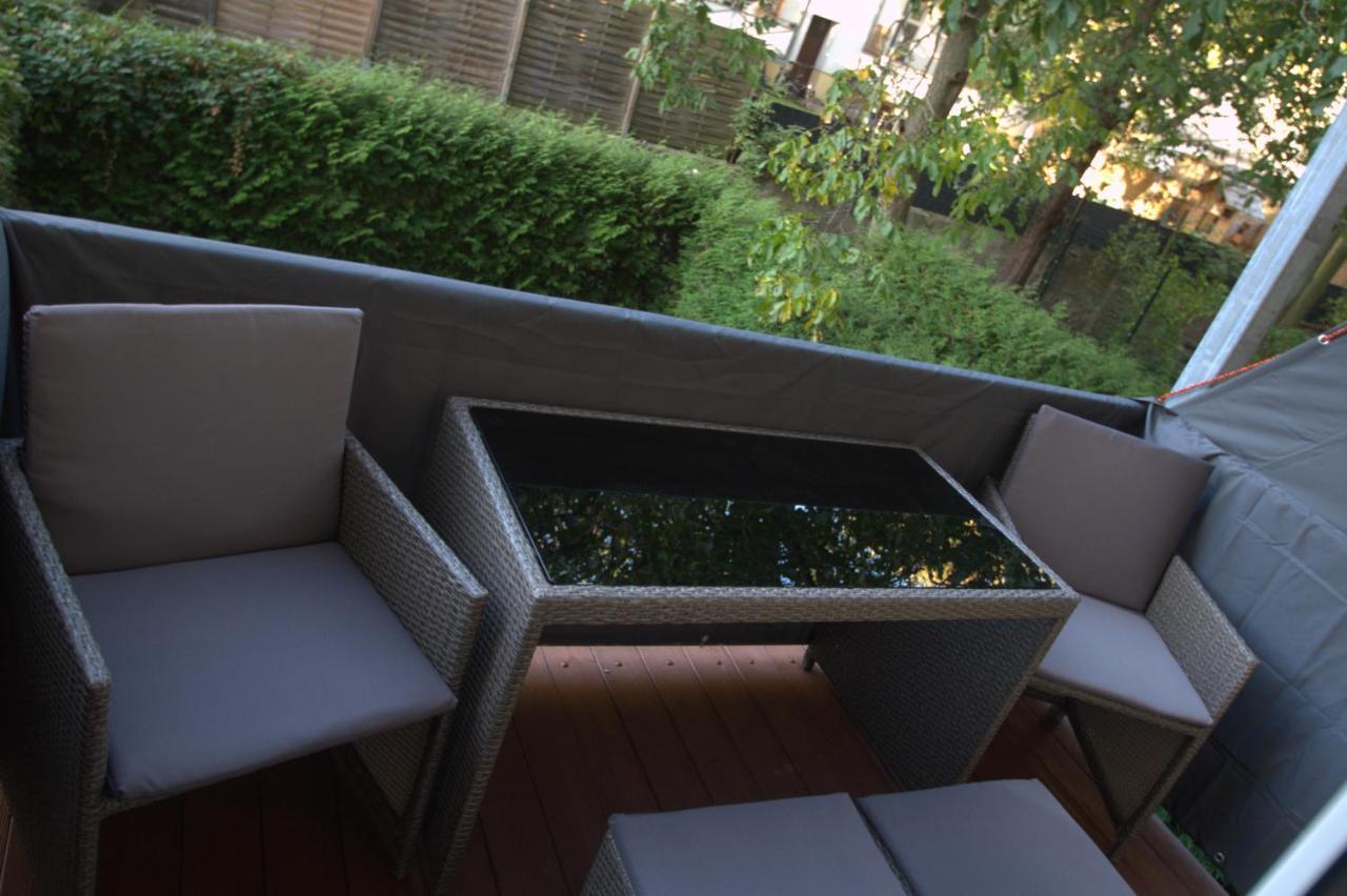 Blissplace 3 Zi Premium Apartment Nahe Getec Arena Mit Kingsize Betten Und Balkon Magdeburk Exteriér fotografie