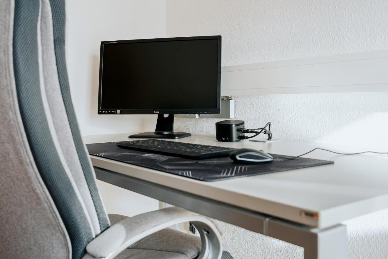 Blissplace 3 Zi Premium Apartment Nahe Getec Arena Mit Kingsize Betten Und Balkon Magdeburk Exteriér fotografie